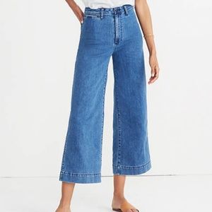 Madewell Emmett Wide-Leg Crop Jeans